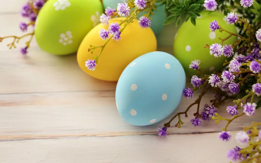 Pastel Easter Background