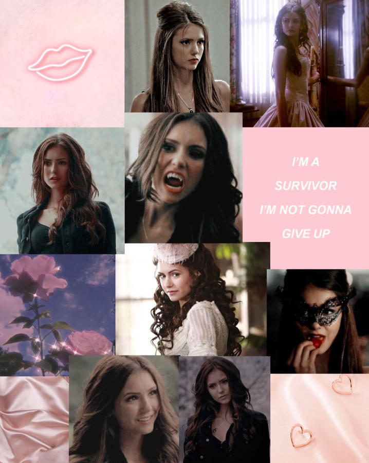 Download Vampire Diaries Katherine Aesthetic Wallpaper | Wallpapers.com