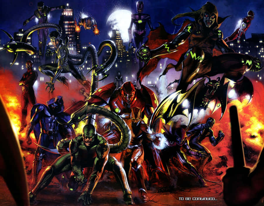"SecretWars" 1600 x 1244 tapet.