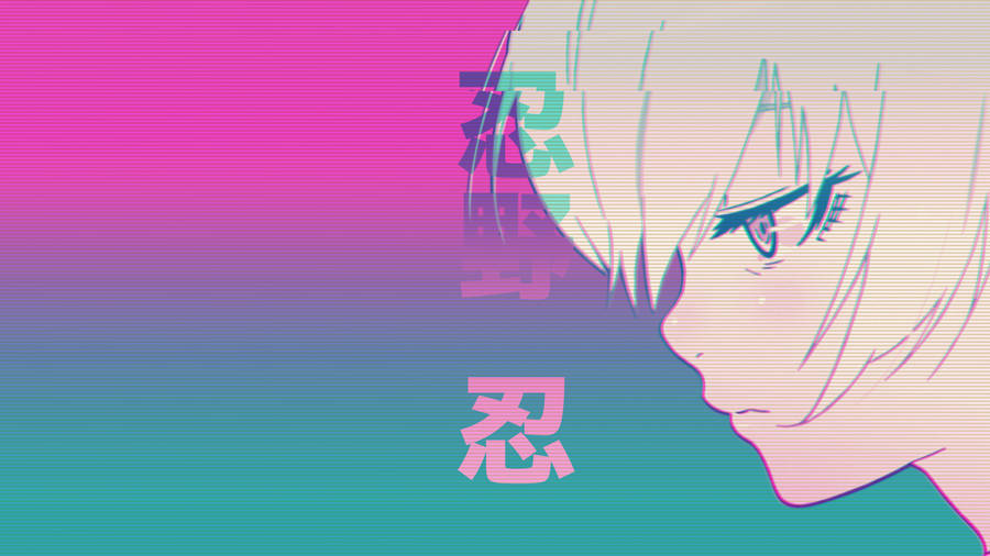 Download Vaporwave Anime Aesthetic Girl Wallpaper Wallpapers Com