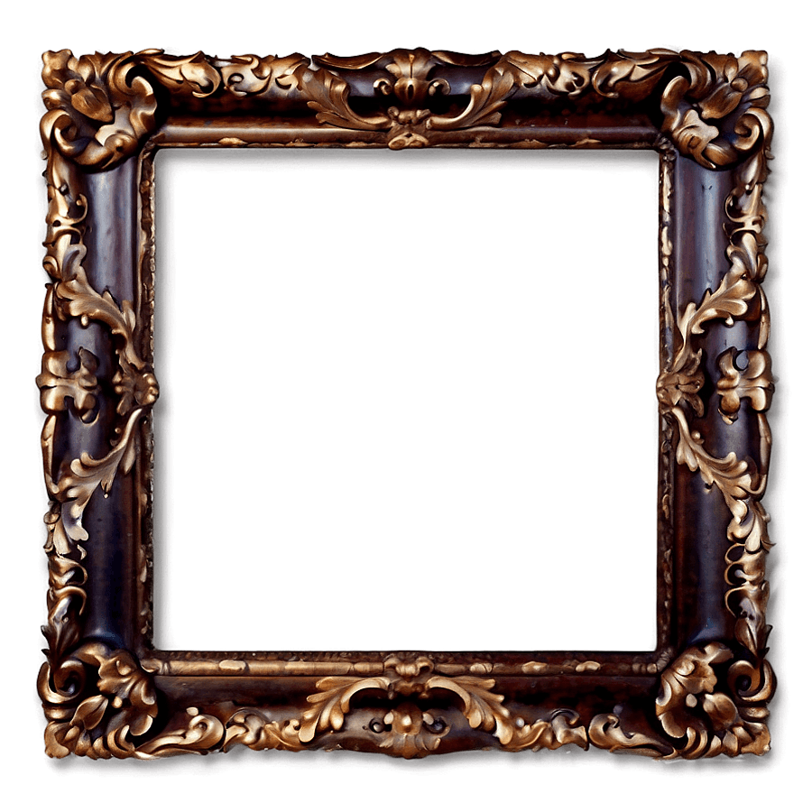 Square Decorative Frame PNG bnf61