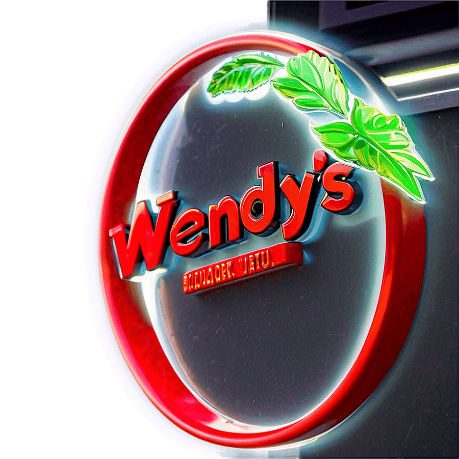 Classic Wendy's Logo PNG iuu89