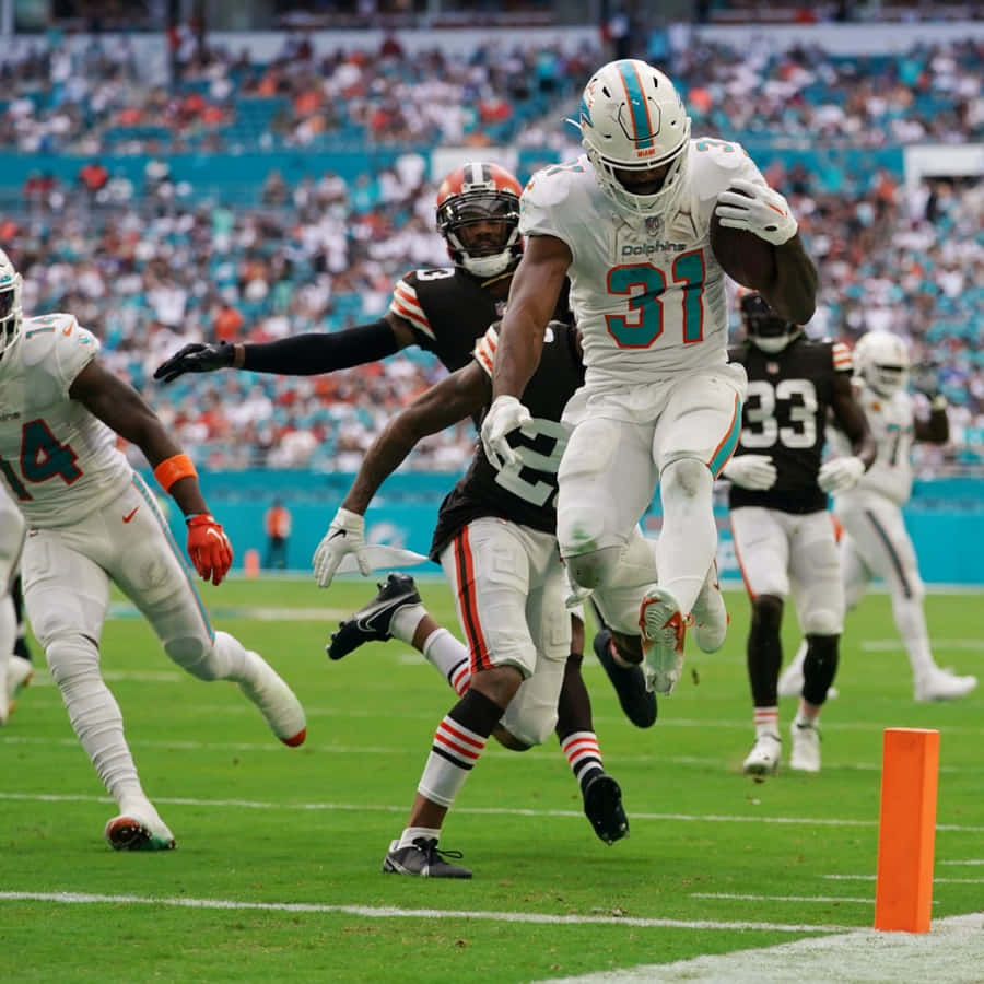 Raheem Mostert Touchdown Sprint