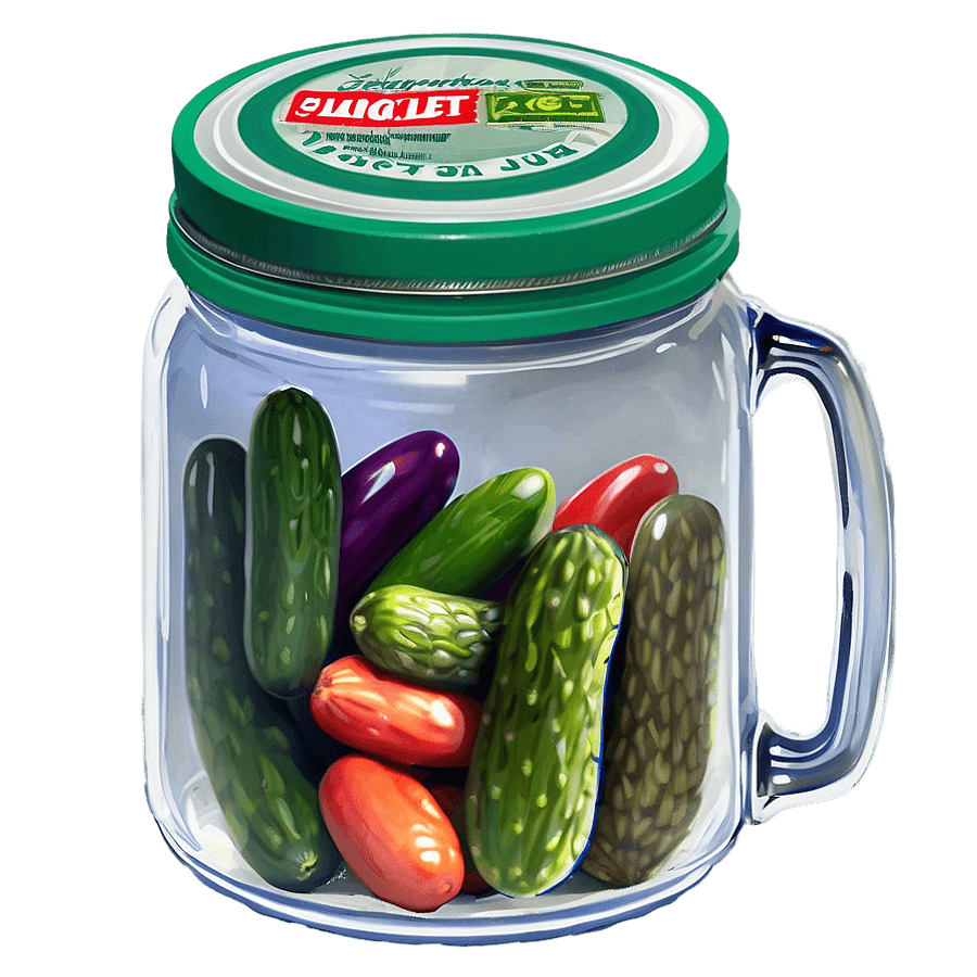 Pickle Jar Collection PNG 61