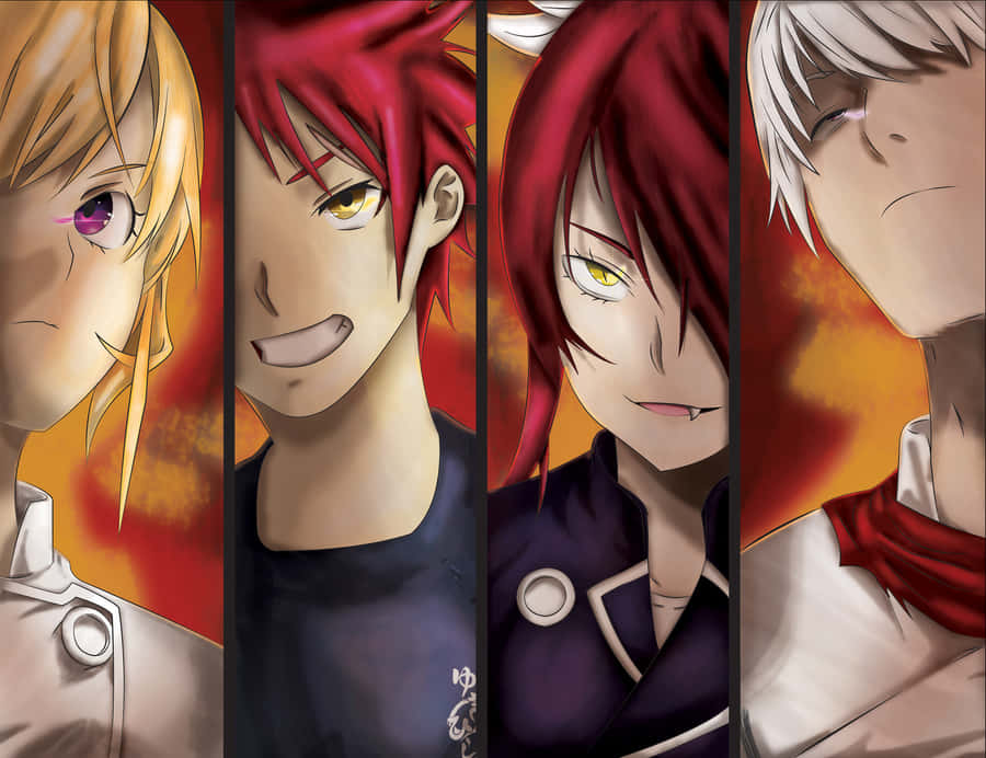 Anime Köche Collage