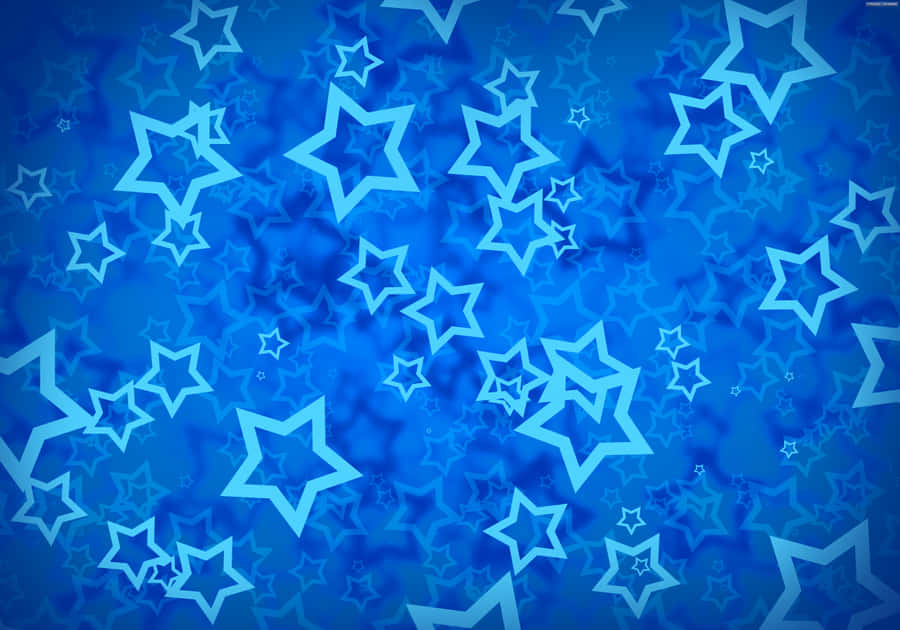blaueSterne auf blauem Hintergrund