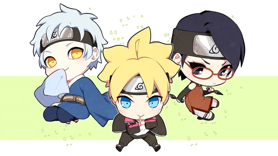 Chibi anime Naruto wallpaper