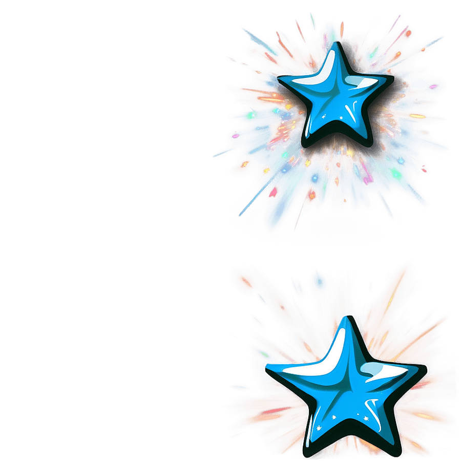 Twinkle Star Background PNG 34
