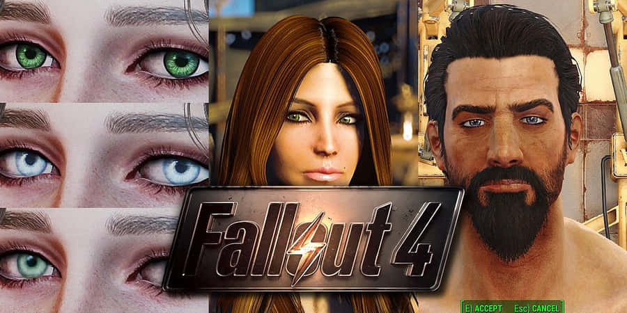 FalloutCharaktere, 1400 x 700 Hintergrundbild