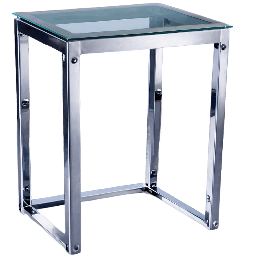 Metal Frame Bar Table PNG 78