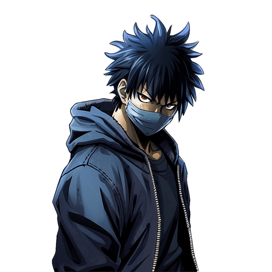 Dabi Anime Style PNG bkv