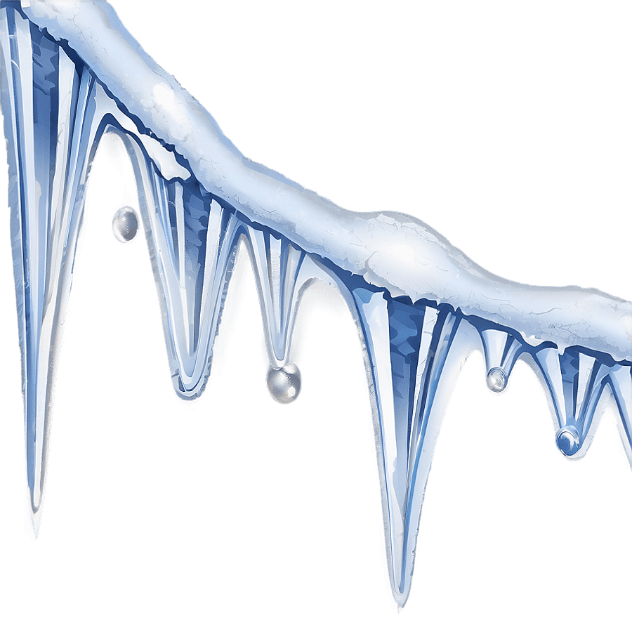 Sharp Icicles PNG 05252024