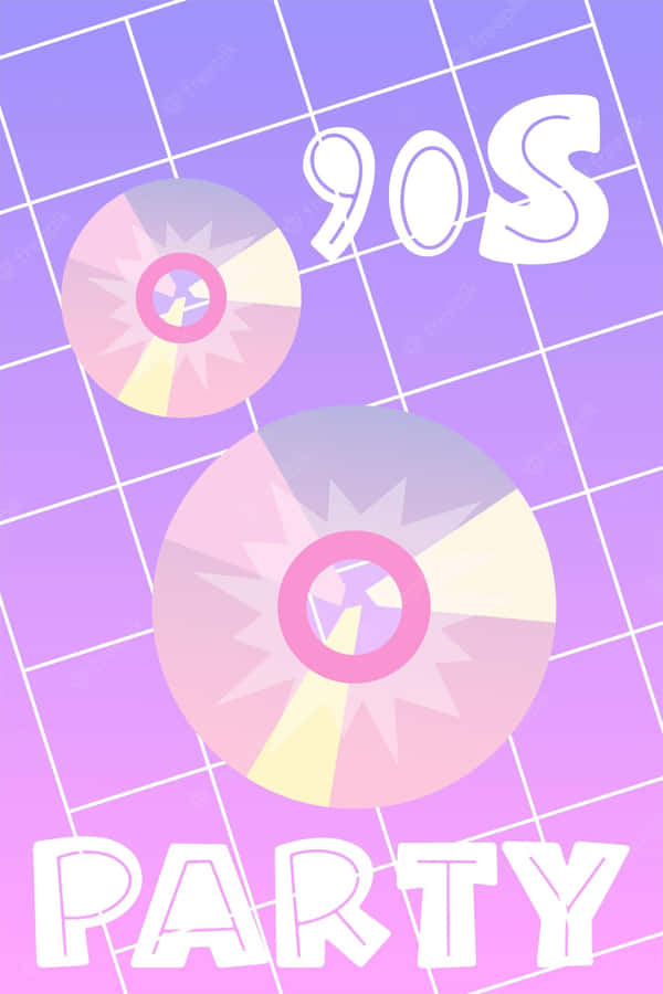 Disk Party 90's Y2k Aesthetic