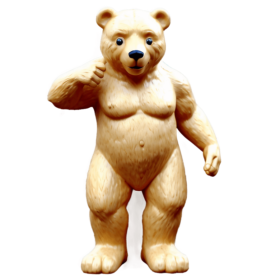 Optimistic Bear Figure PNG cpi