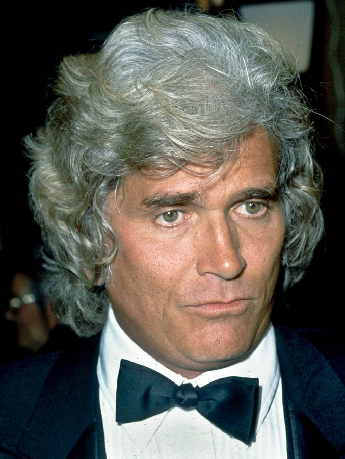 Download Veteran American Actor Michael Landon Wallpaper | Wallpapers.com