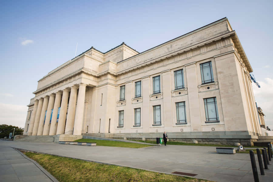 Esterno del Museo del Memoriale di Guerra di Auckland