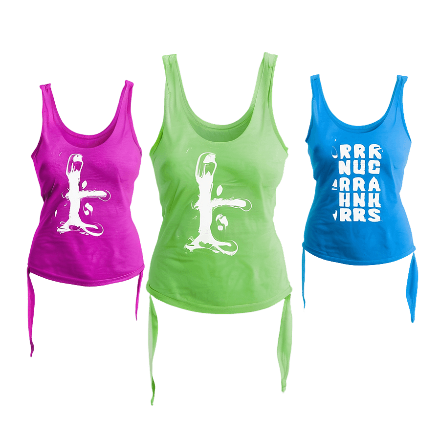 Band Merch Tank Top PNG ugl56