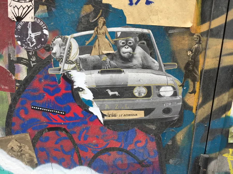 Collage background