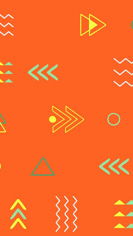 Vibrant Aztec Pattern Background