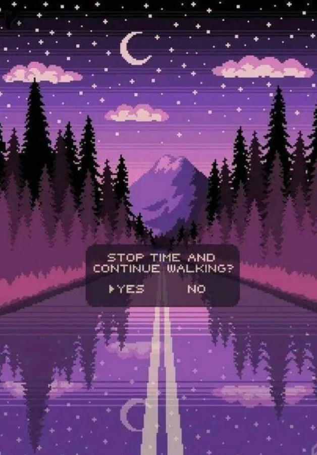 Aesthetic Pixel Background
