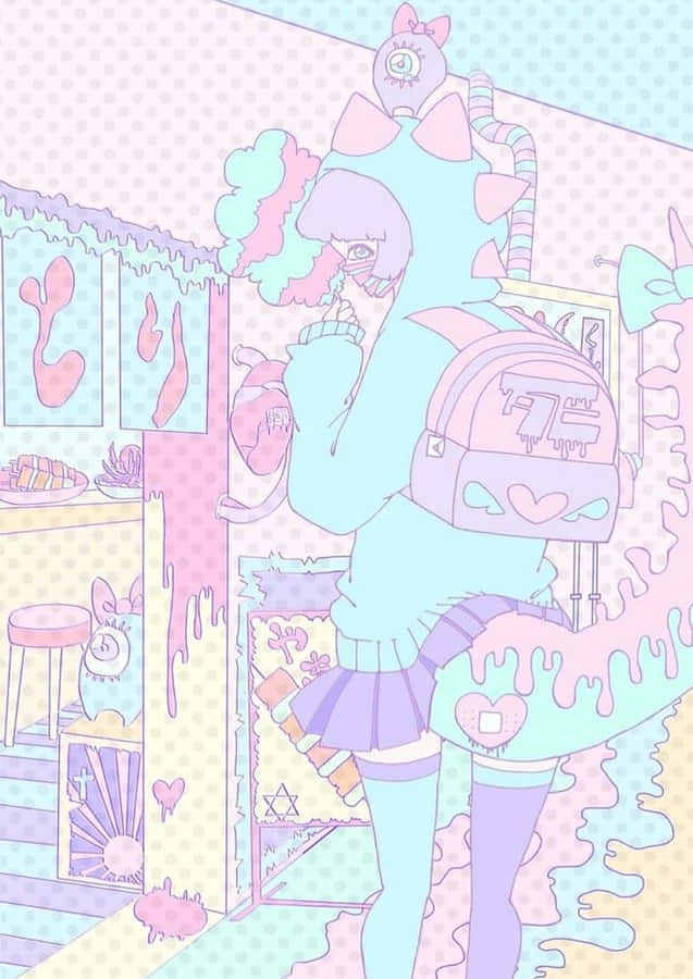 Stanza Estetica Kawaii Pastello