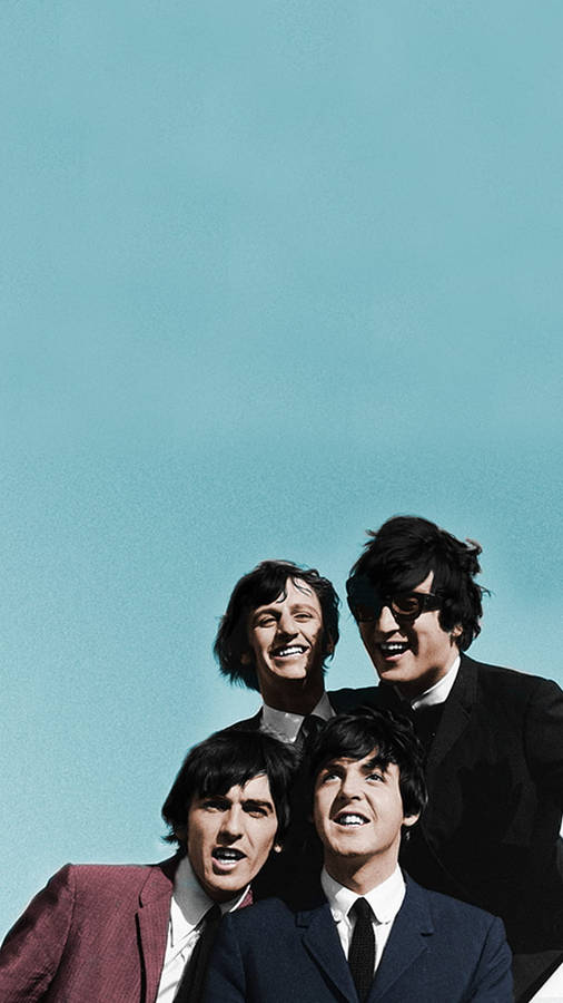 Download Vintage Iphone Beatles Classic Wallpaper | Wallpapers.com