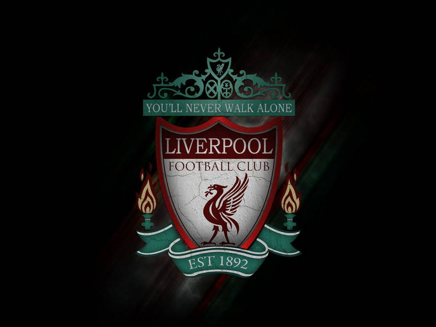 Download Vintage Liverpool Fc Logo Wallpaper Wallpapers Com