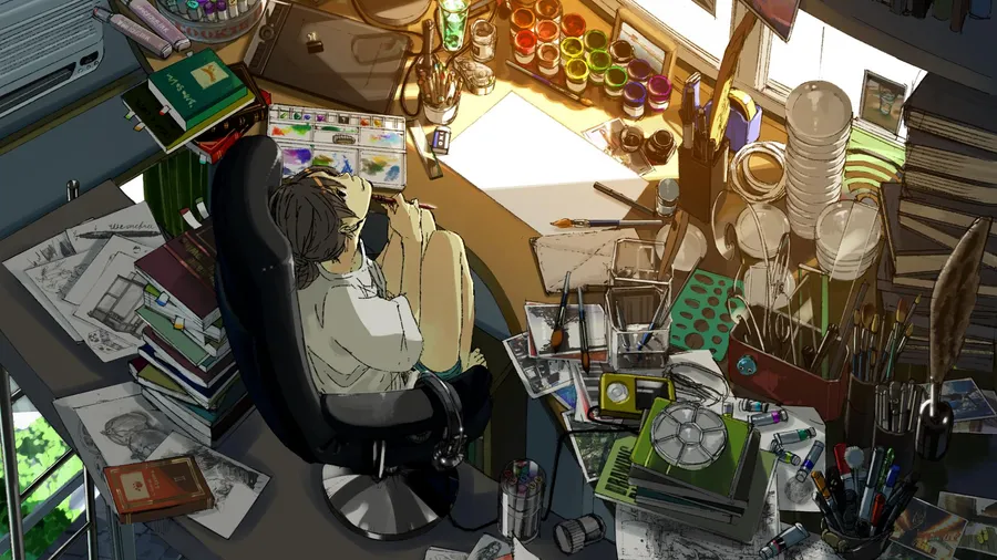 Anime Room background