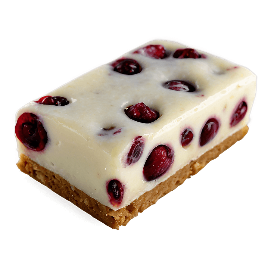 Cranberry Bliss Bar PNG 4