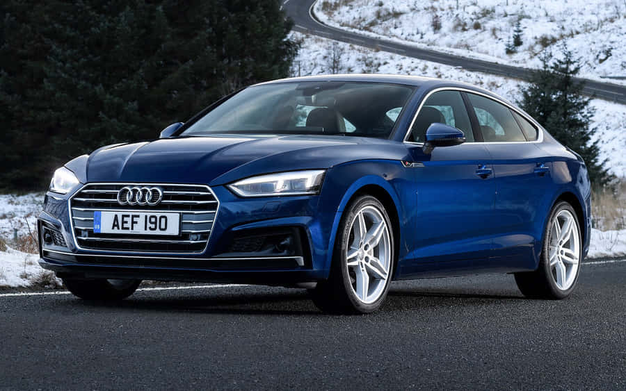AudiA5 1920 x 1200 skrivbordsbakgrund