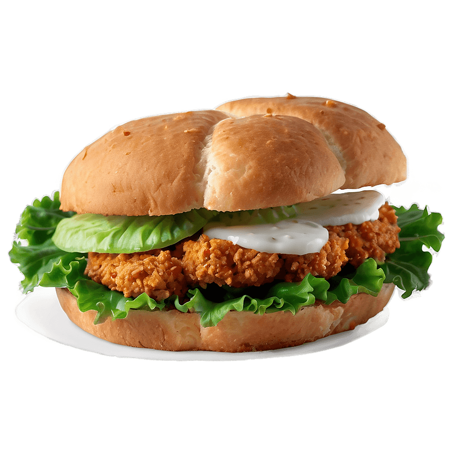 Crispy Popeyes Sandwich PNG 57