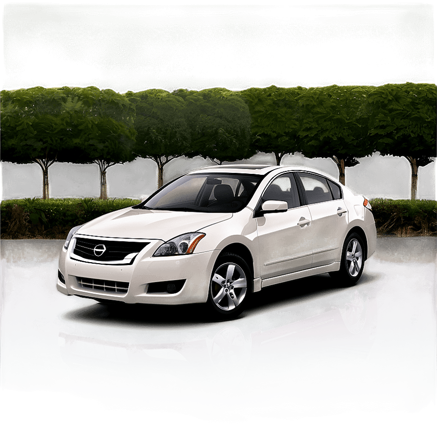 White Nissan Altima PNG 8