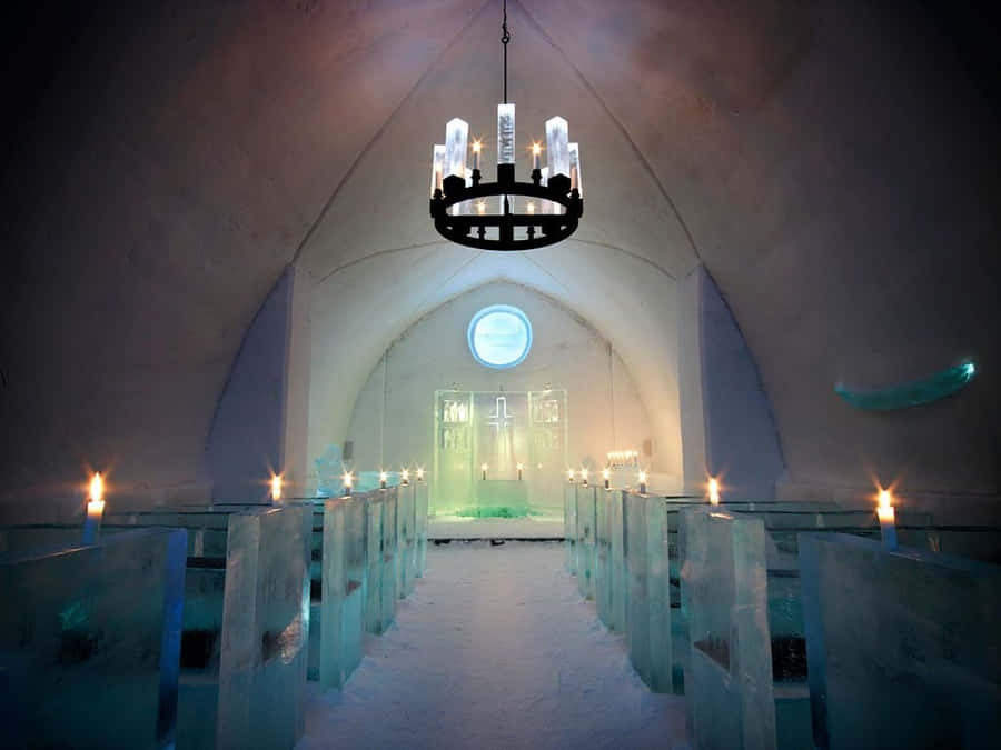 IceHotel 1024 x 768 tapet.