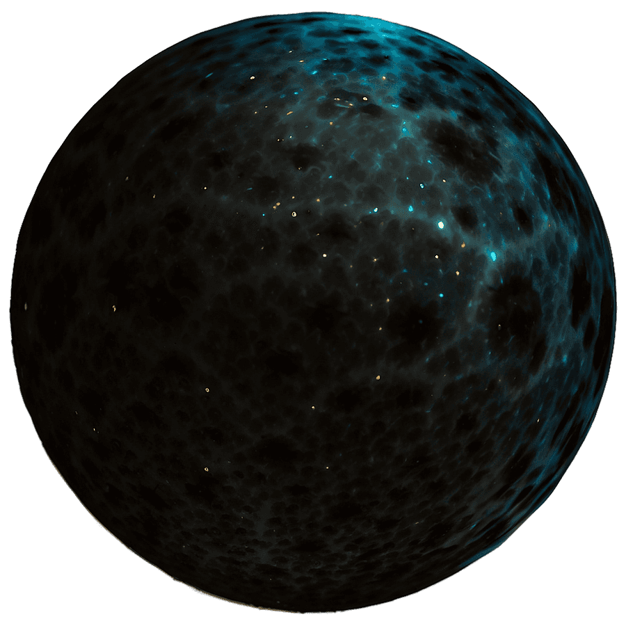 Black Cosmos Sphere PNG txw