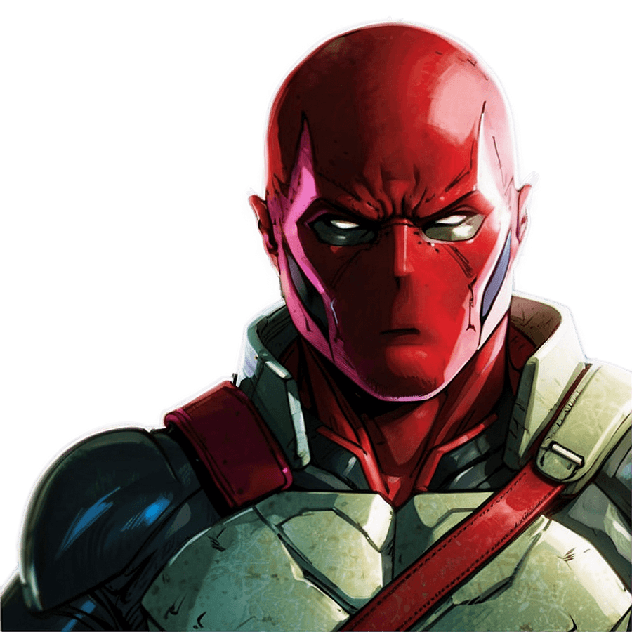 Red Hood Rebirth Look PNG 41