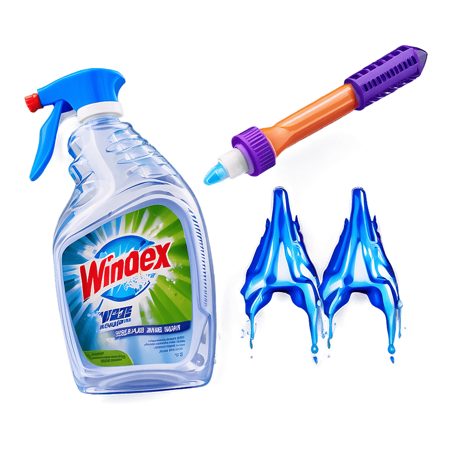 Spraying Windex Bottle PNG hug98
