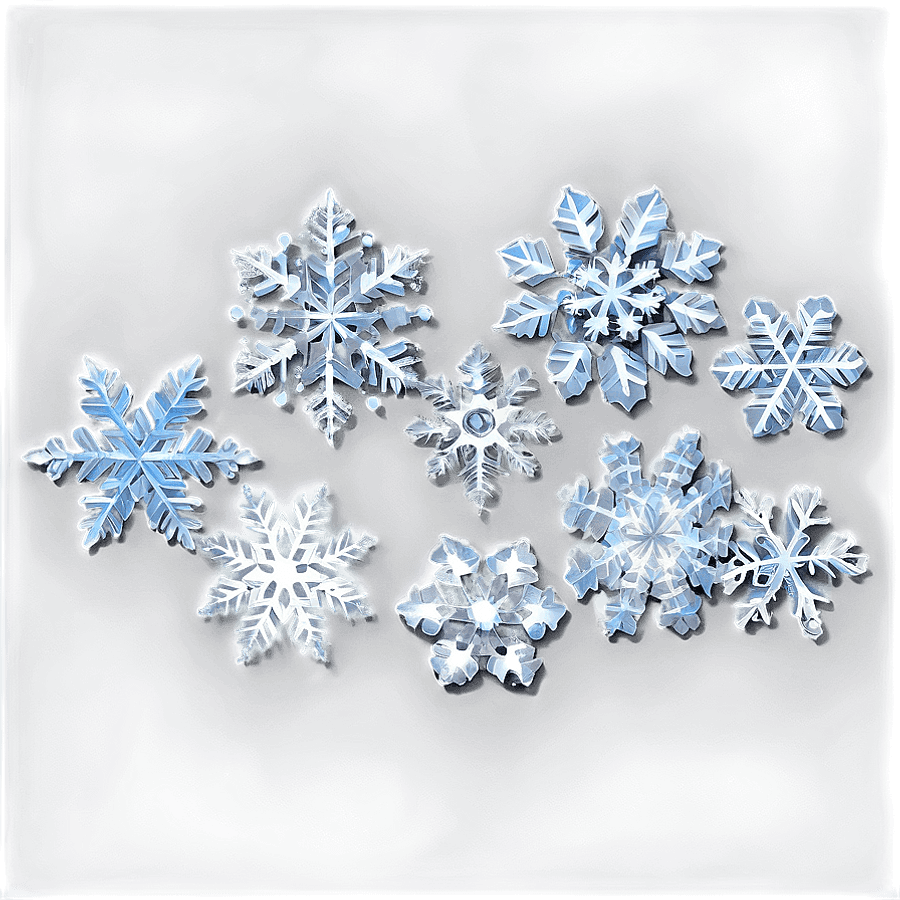 Snow Flakes Theme PNG nxw