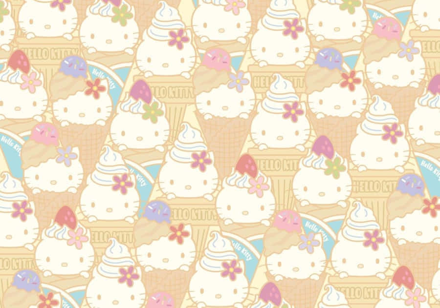 KawaiiDessert-Wallpaper mit einer Auflösung von 1284 x 900