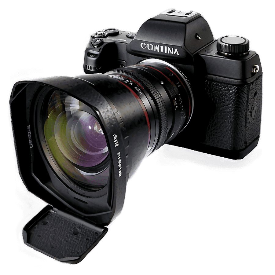 Film Camera in Action PNG gut20