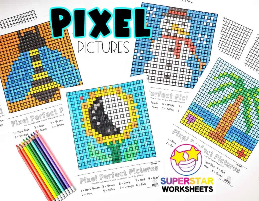 Pixel pictures