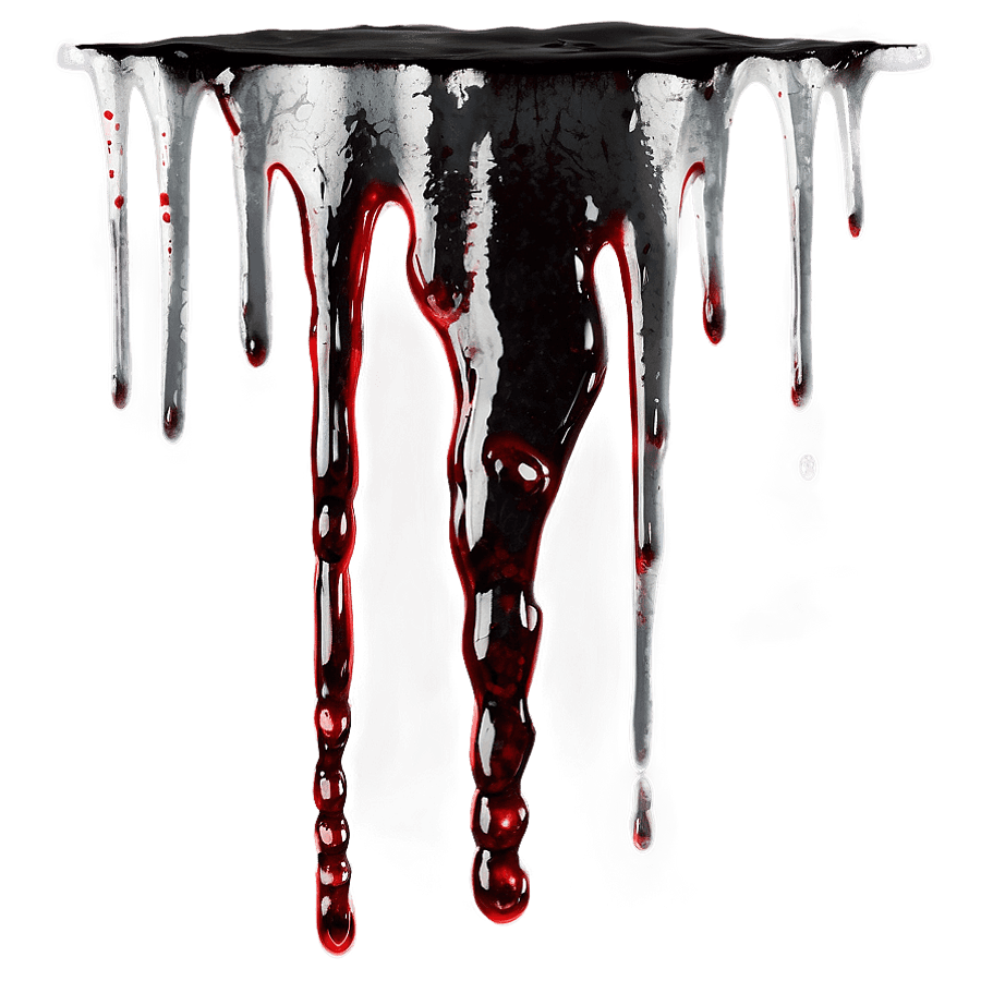 Creepy Blood Dripping PNG 78