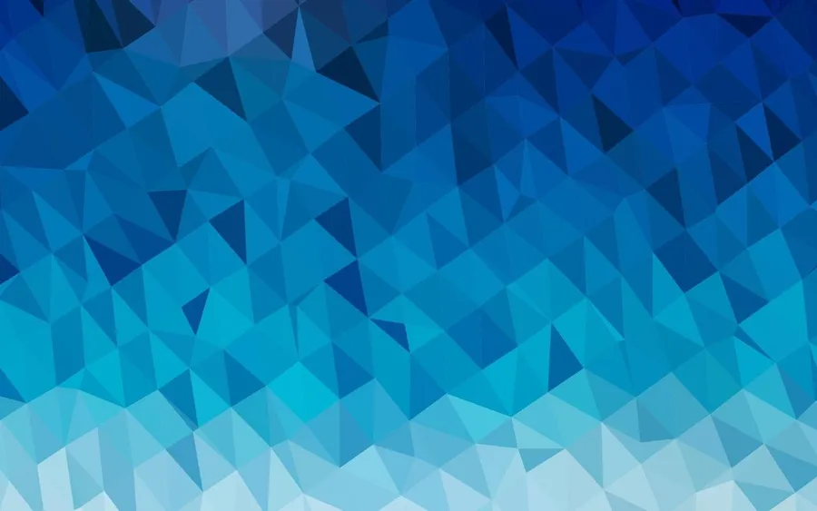 Blue Gradient Polygon Background
