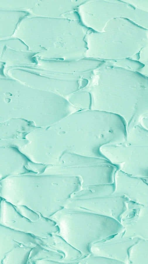 Sfondo con Texture di Crema Menta