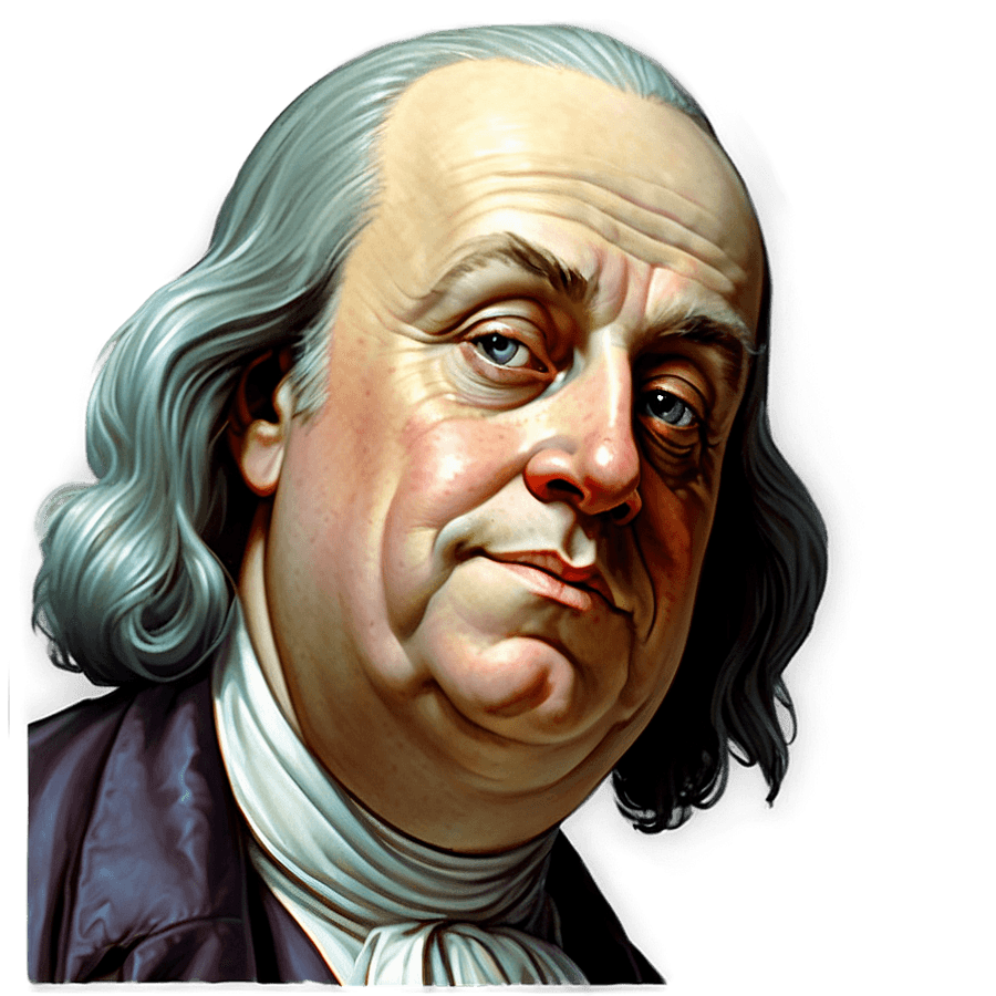 American Icon Benjamin Franklin PNG 06112024