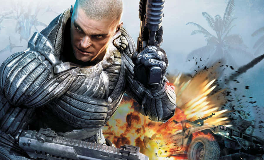 Crysis Nanosuit Soldat Aktion