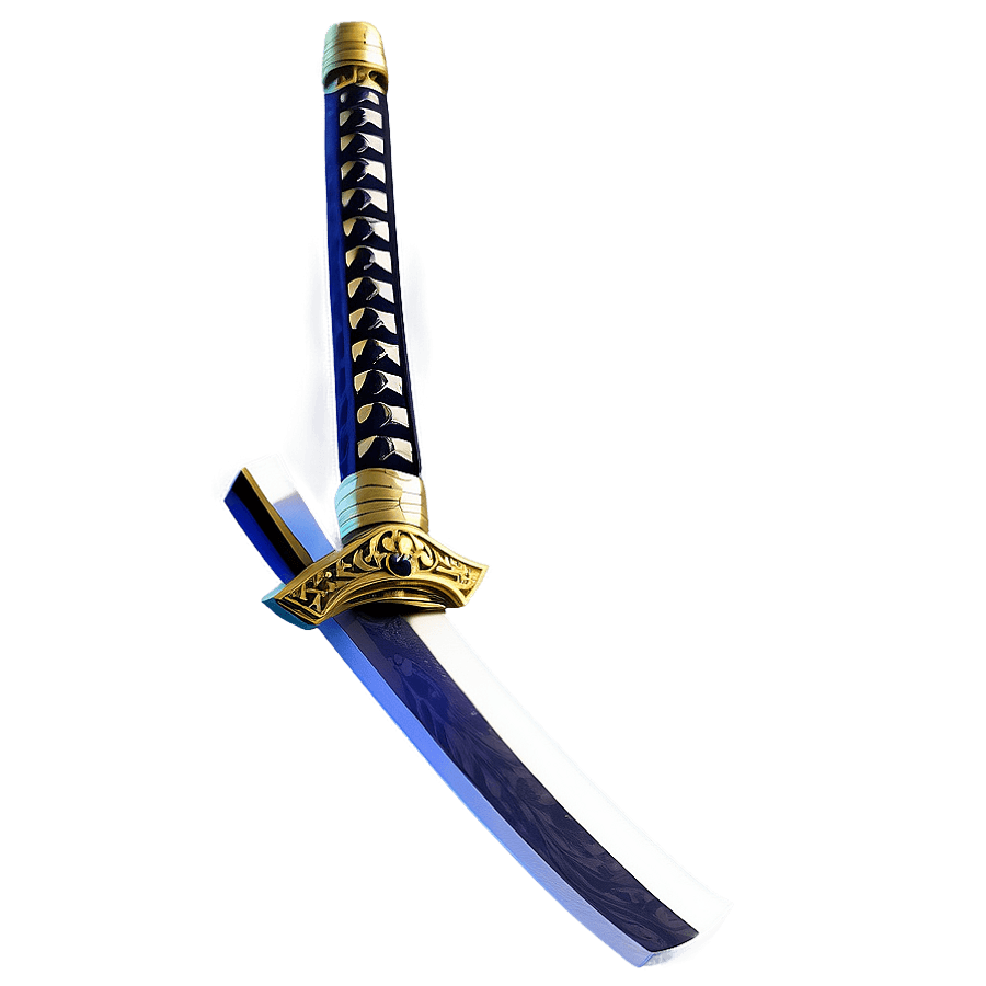 Elegant Samurai Sword PNG 52