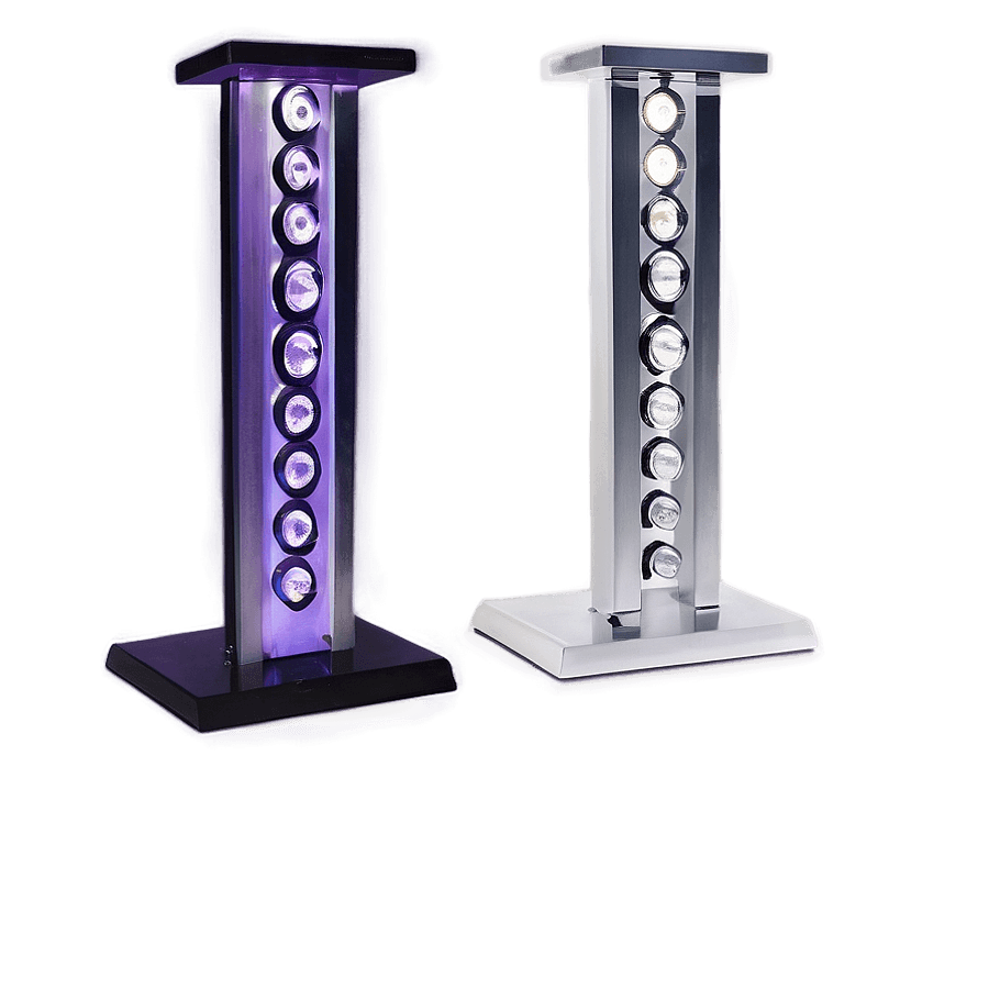 Pedestal with LED Spotlight PNG 1
