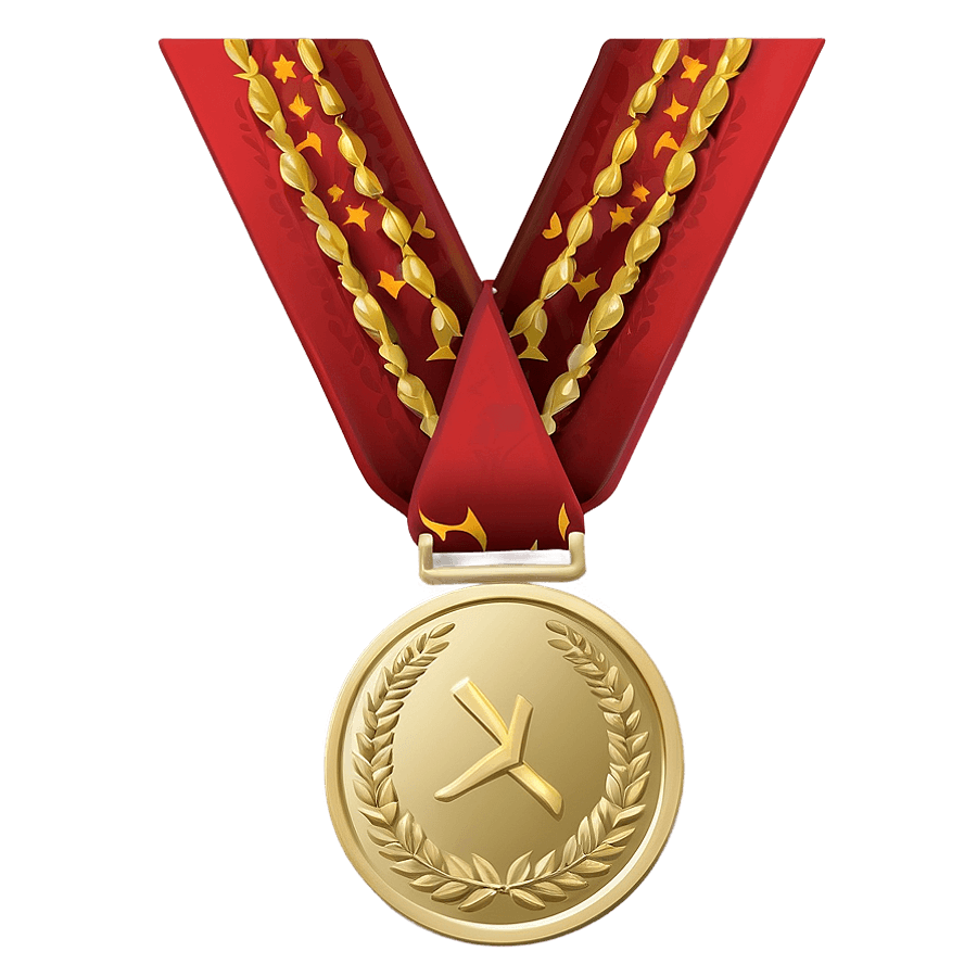 Gold Medal Design PNG rjn68