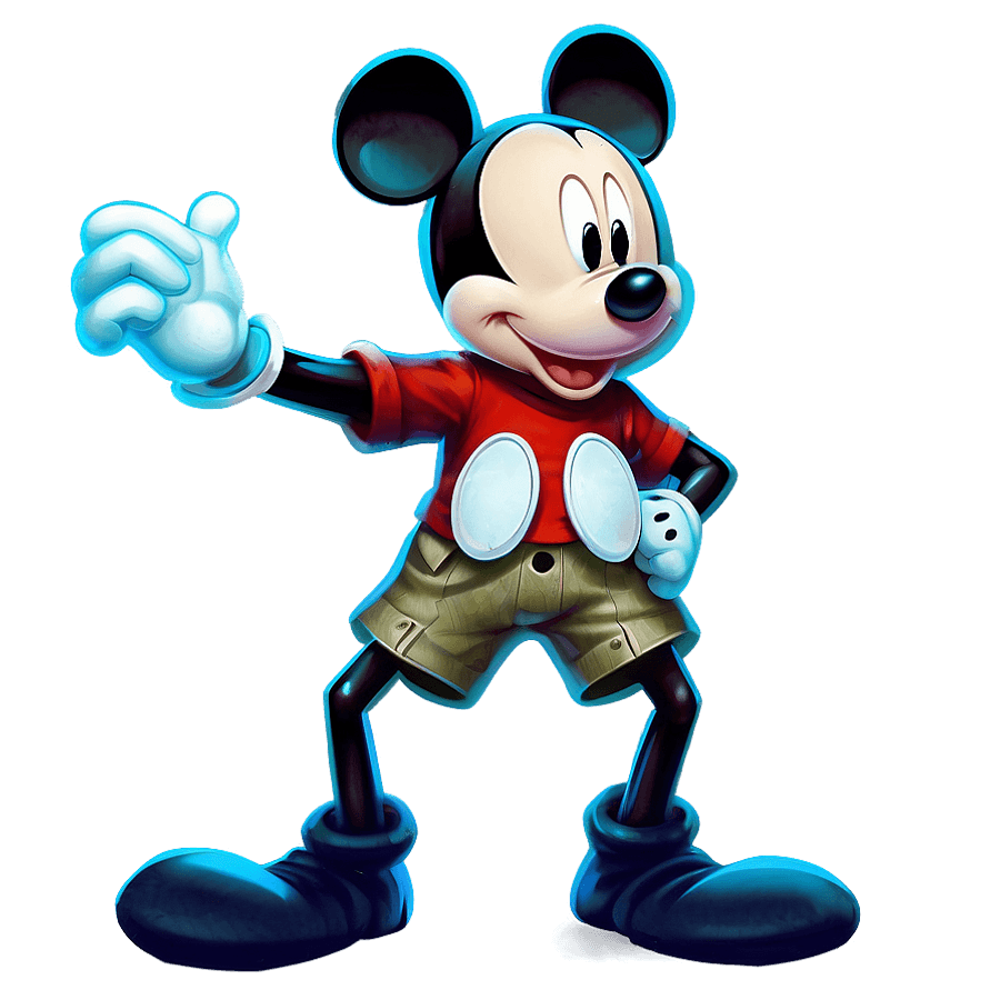 Safari Mickey Mouse PNG 7