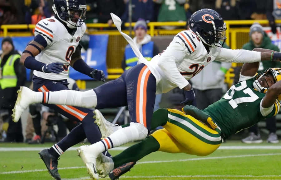 Intensive NFL-Aktion: Packers gegen Bears